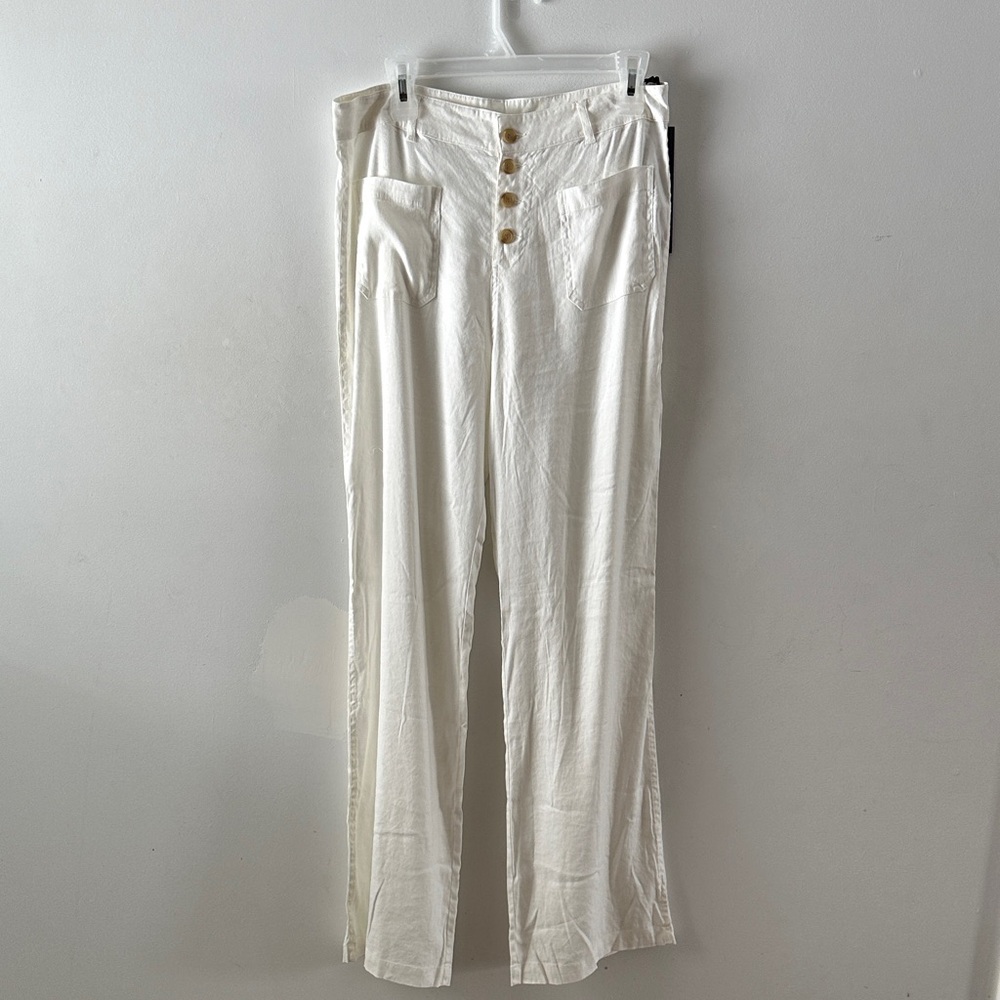 Alp N Rock Cream Wide Leg Pants